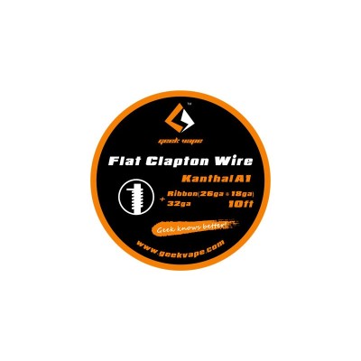 Kanthal A1 Flat Clapton Wire Ribbon